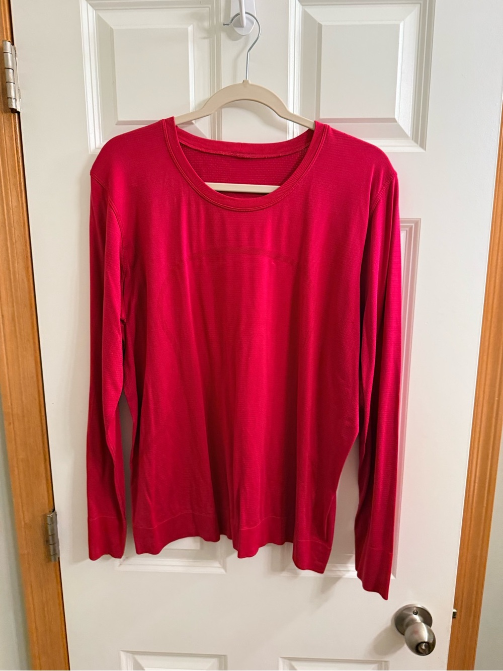 lululemon athletica Long Sleeve Crewneck Top - Hot pink/fuchsia